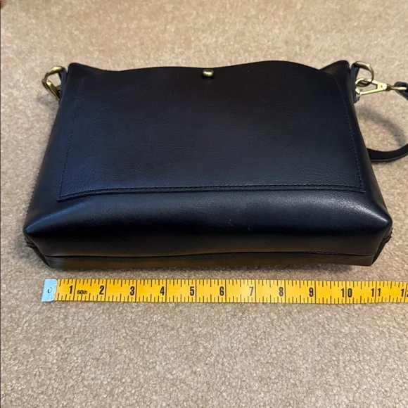 Madewell Black Leather Transport Bag - Picture 5 of 6